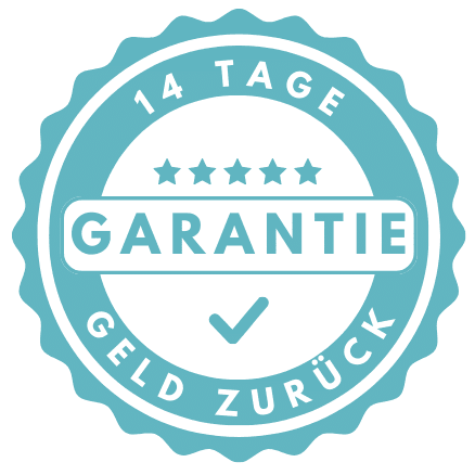 Geld zuruck Garantie Siegel